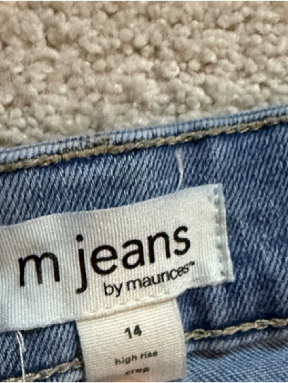Maurices Light Blue High-Rise Jeans
